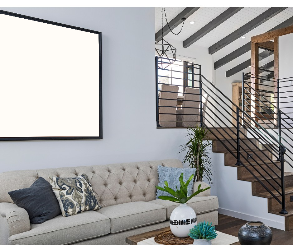 Modern loft living room